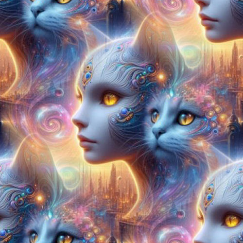 Set-Poezen vrouw-ac…